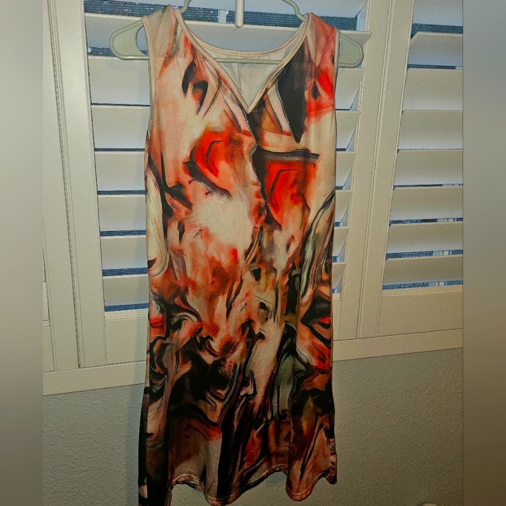 Small Short abstract dress from Shein